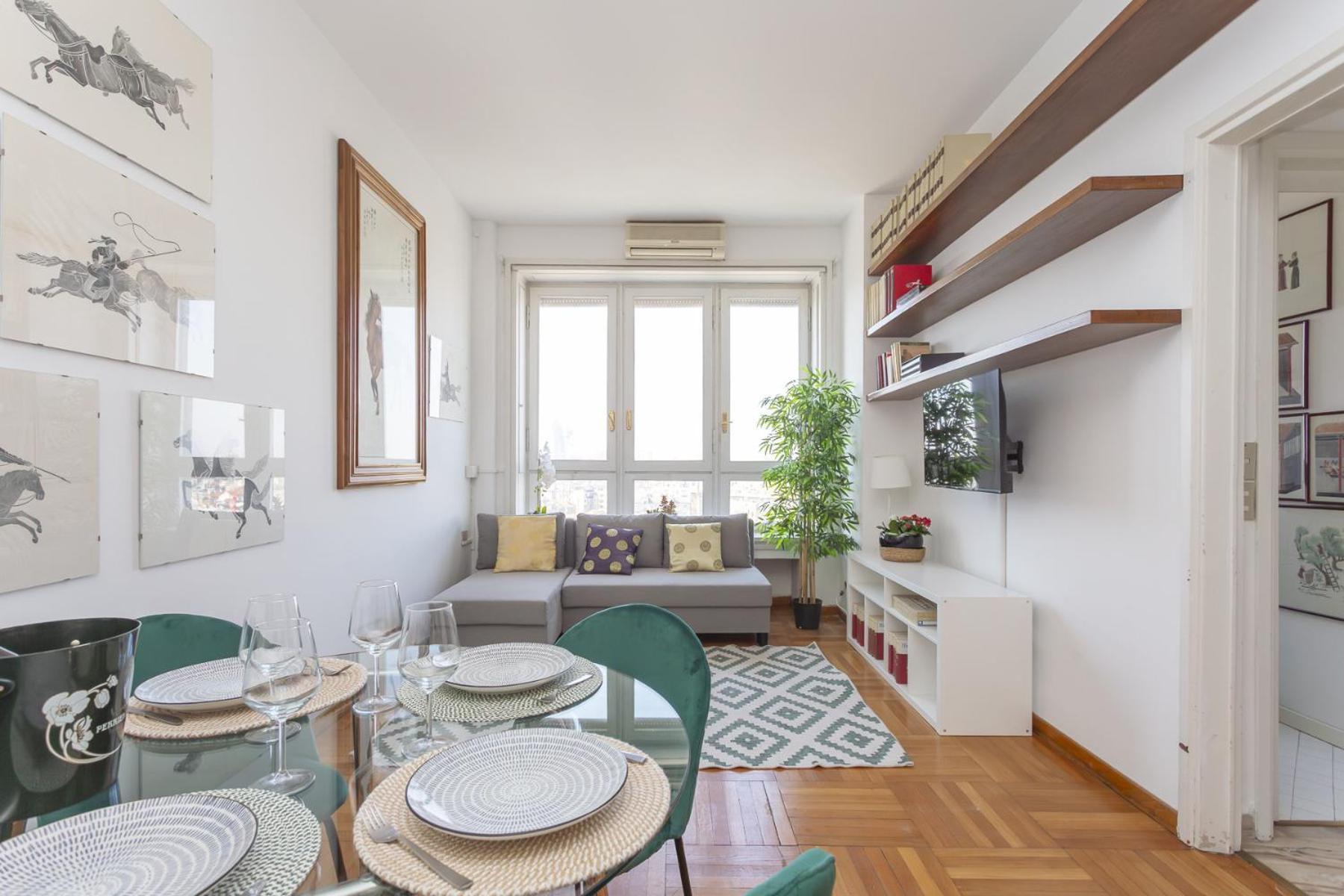 Skyline View Biancamano 1 Bdr With Balcony By Rentopolis Milano Ngoại thất bức ảnh